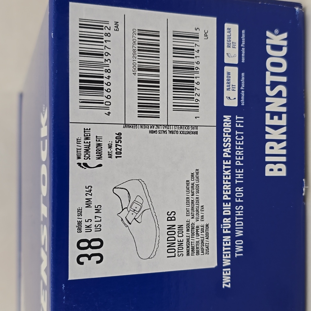 Birkenstock London Clogs, Stone Coin NWB - Picture 11 of 12